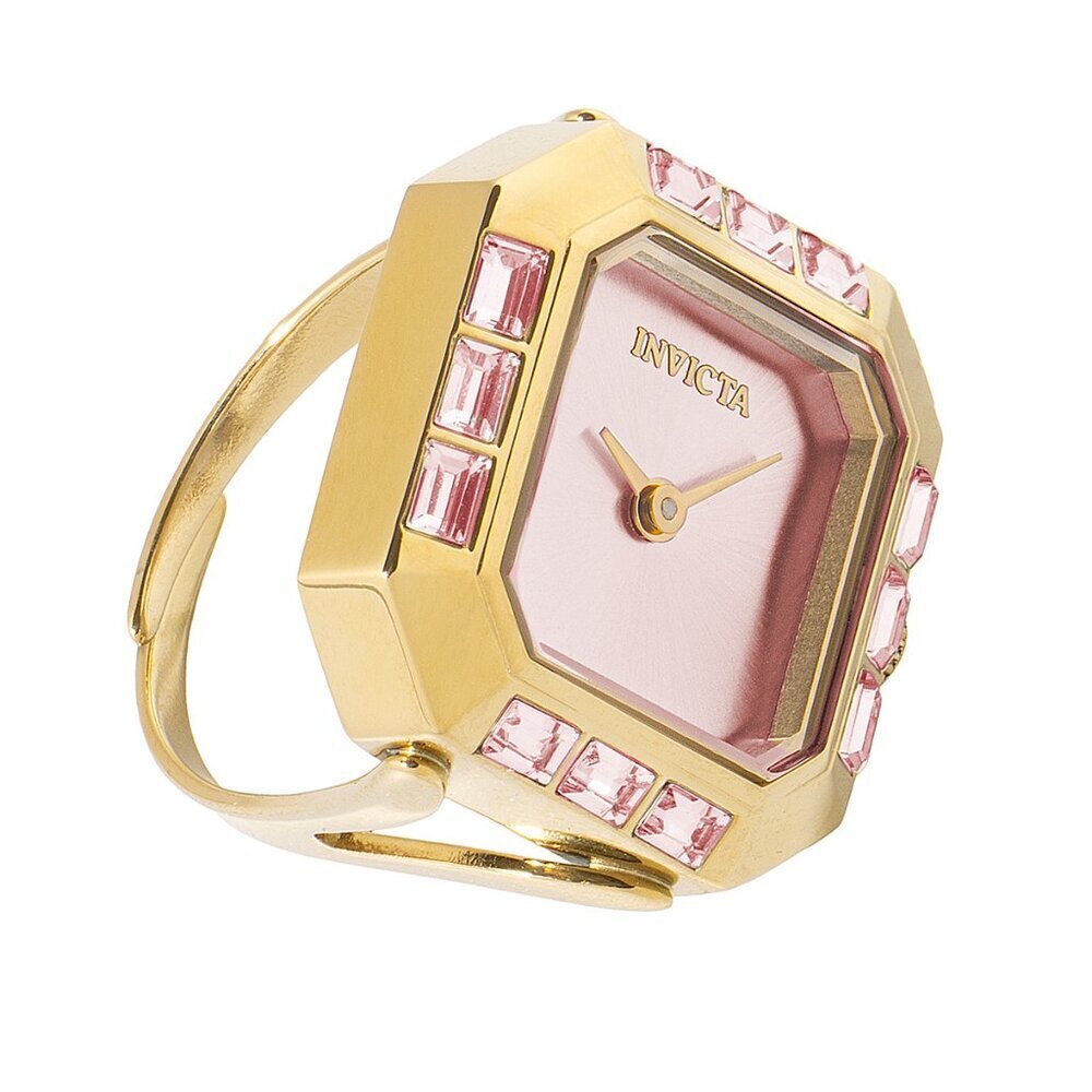 Invicta Mini Angel Women's Ring Watch - 21.5mm, Gold (49586) - Picture 2 of 5